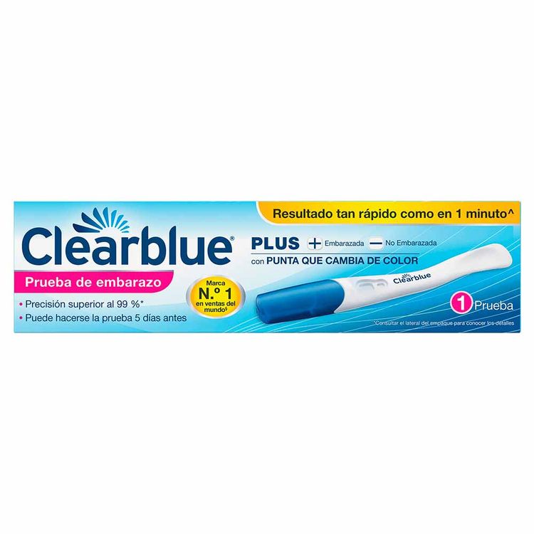 Prueba de embarazo clearblue cuando hacerla